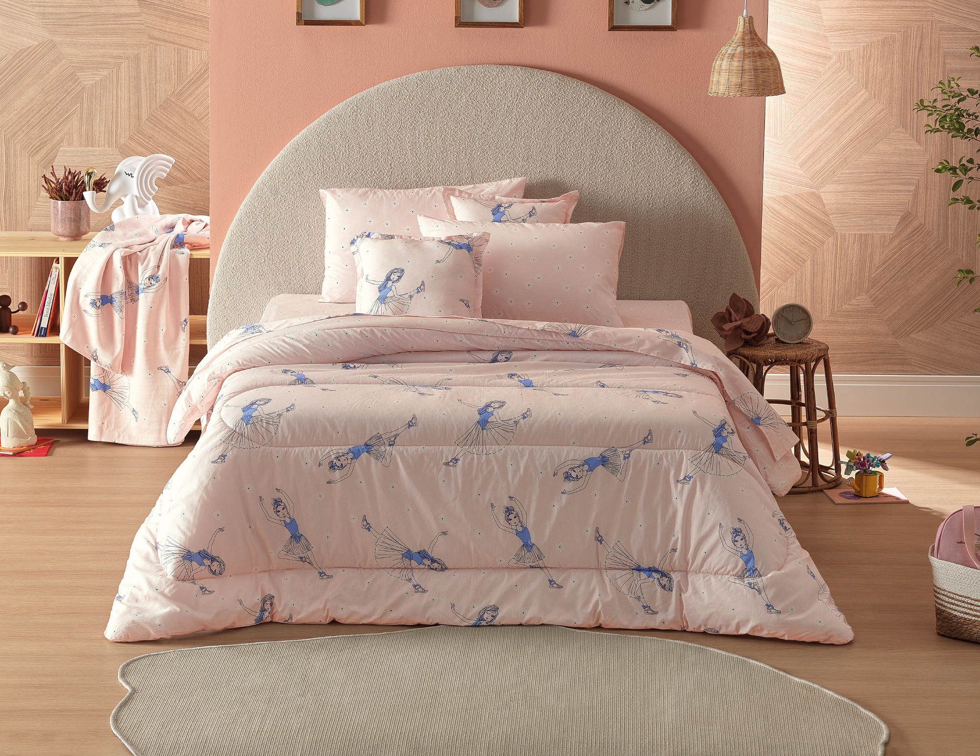 <Kids Cama> Bailarina e Margaridas